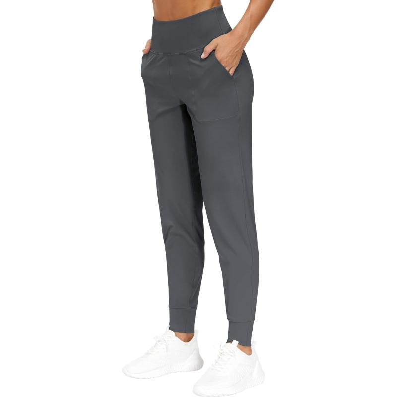 THE GYM PEOPLE Womens Joggers Pants Lightweight Athletic Leggings Tapered  Lounge Pants For Workout, Yoga, Running