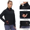 THE GYM PEOPLE Women's Long Sleeve Cowl Neck Loose Fit Workout